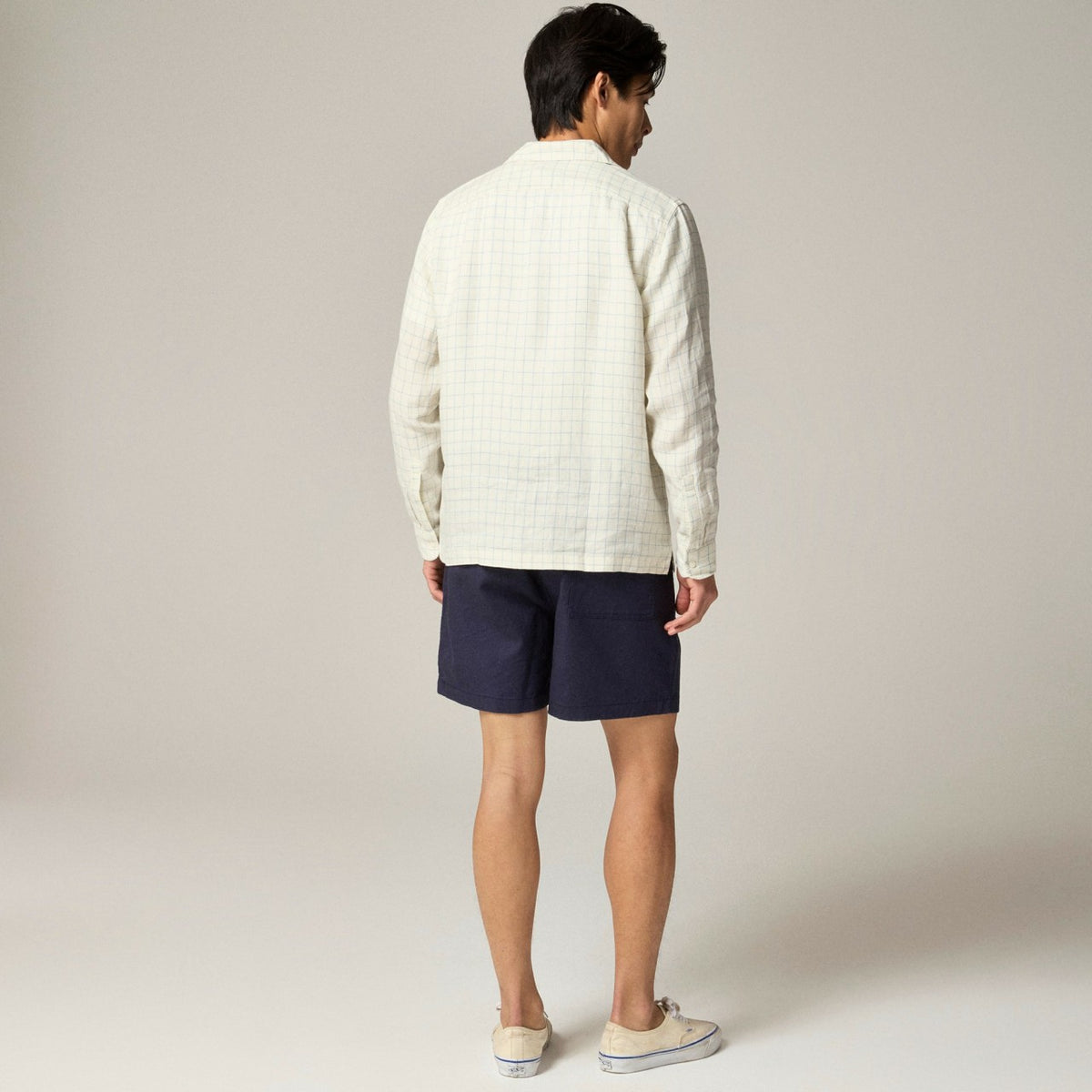 Men Baird McNutt Irish linen camp-collar shirt - J.Crew