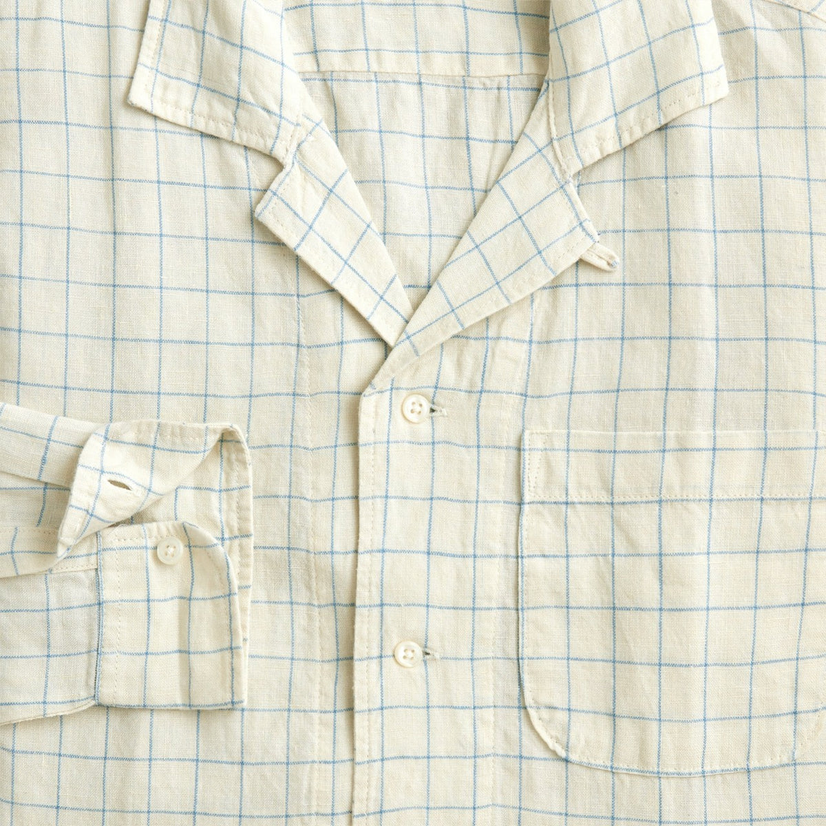 Men Baird McNutt Irish linen camp-collar shirt - J.Crew
