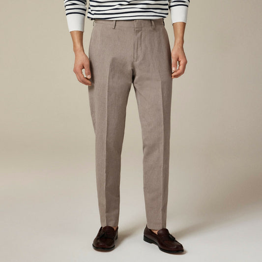 Men Ludlow Slim-fit suit pant in Irish cotton-linen blend - J.Crew