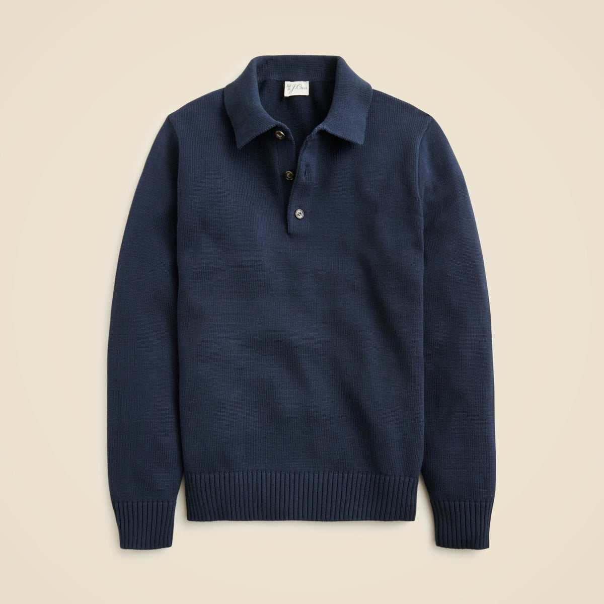 Men Heritage cotton sweater-polo - J.Crew