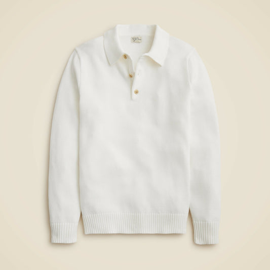 Men Heritage cotton sweater-polo - J.Crew