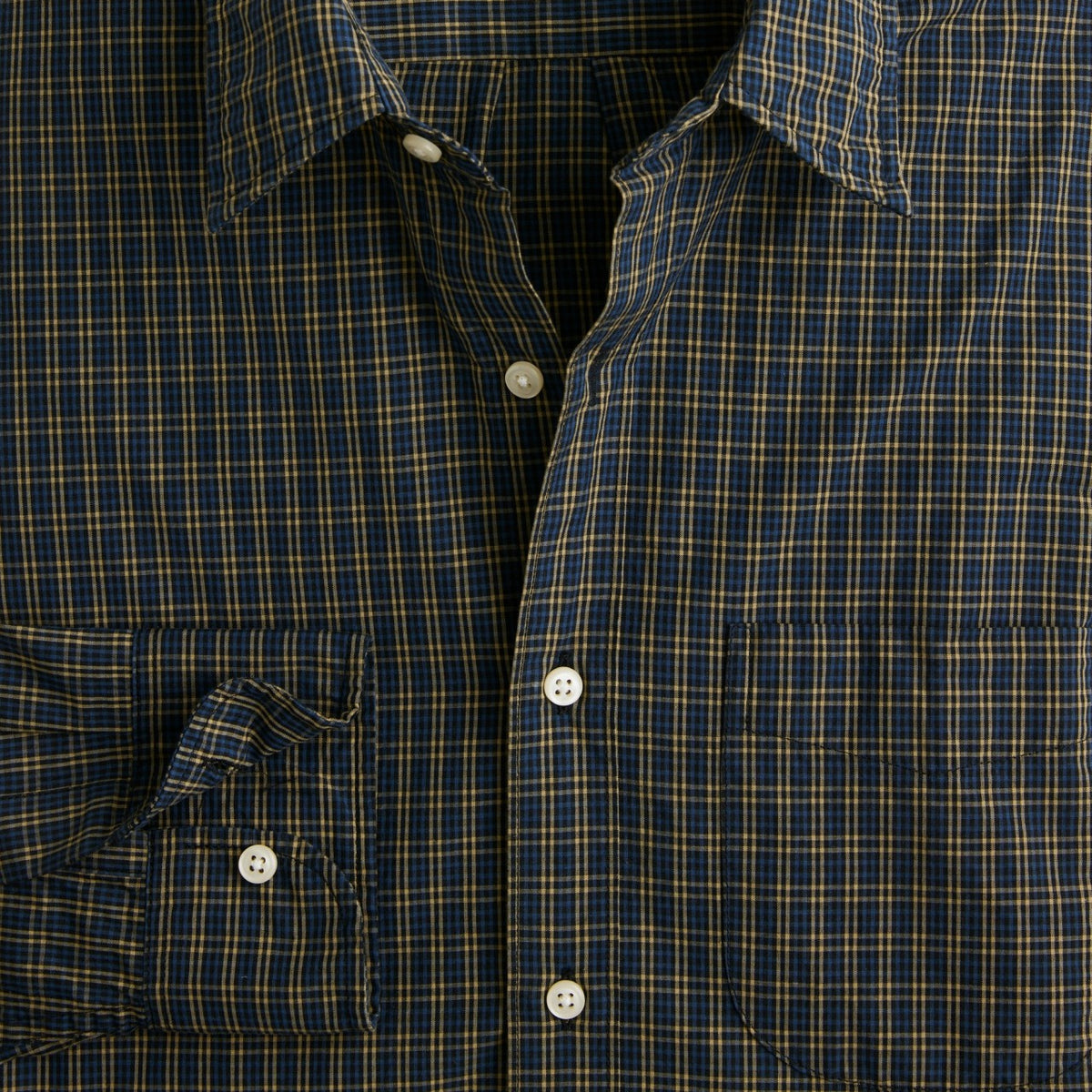 Men Secret Wash cotton poplin shirt with point collar - J.Crew