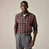 Steaven Plaid Black Red
