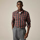 Steaven Plaid Black Red