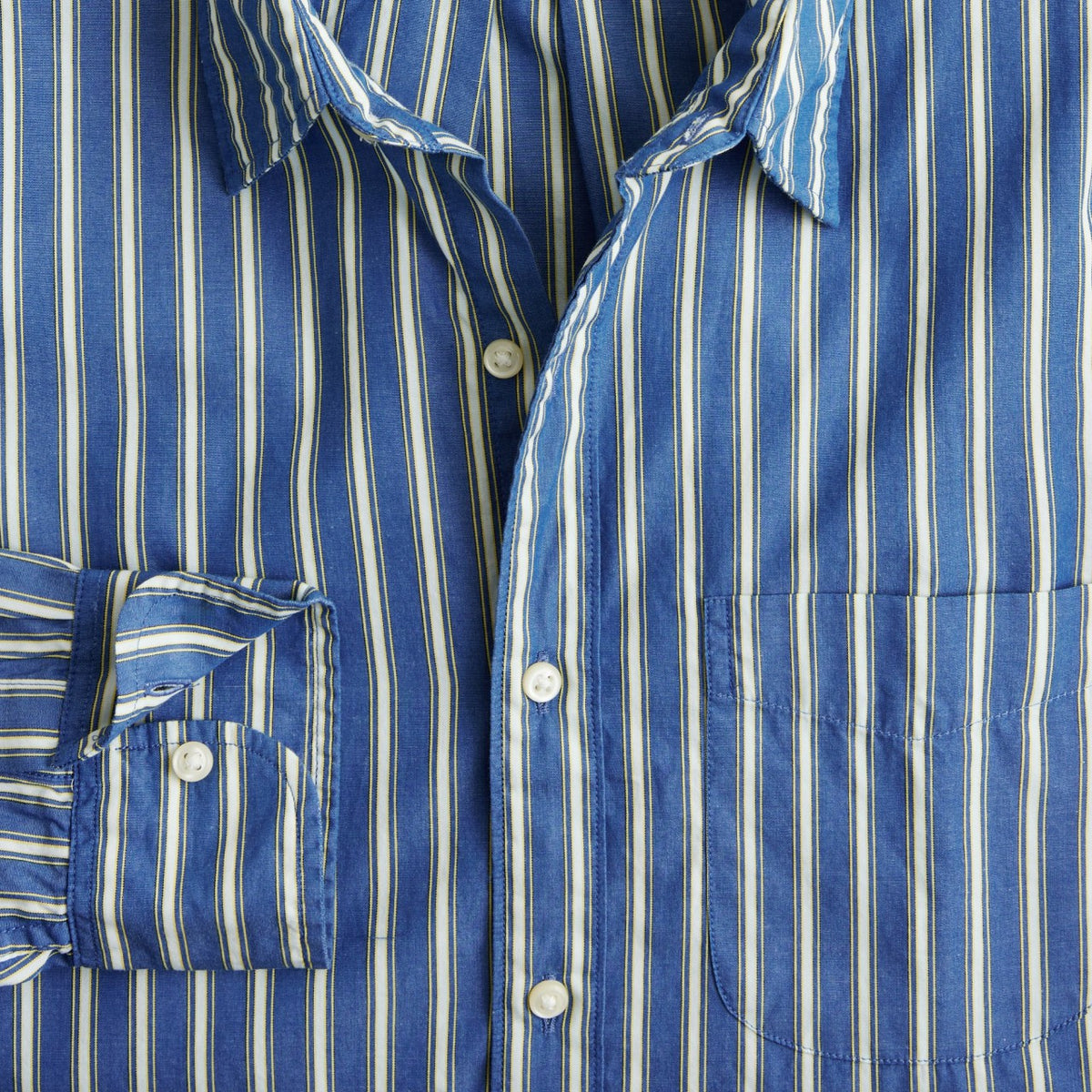 Men Secret Wash cotton poplin shirt with point collar - J.Crew