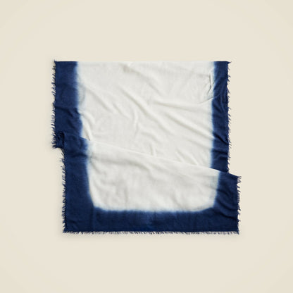 Women Oversized dip-dyed featherweight cashmere wrap - J.Crew