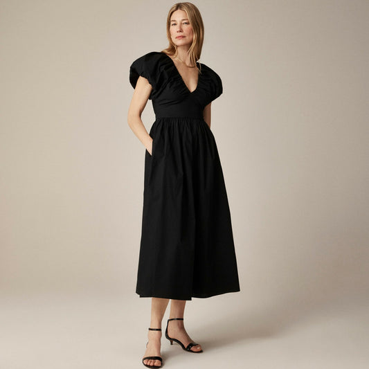 Women Collection Cecily dress in cotton poplin - J.Crew