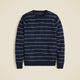 Navy Snow Stripe