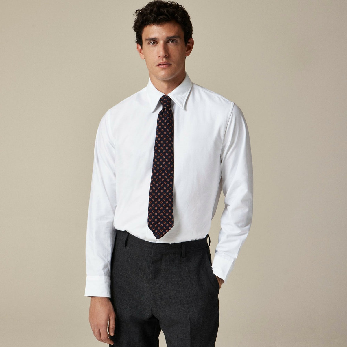 Men Slim Portuguese cotton oxford dress shirt - J.Crew
