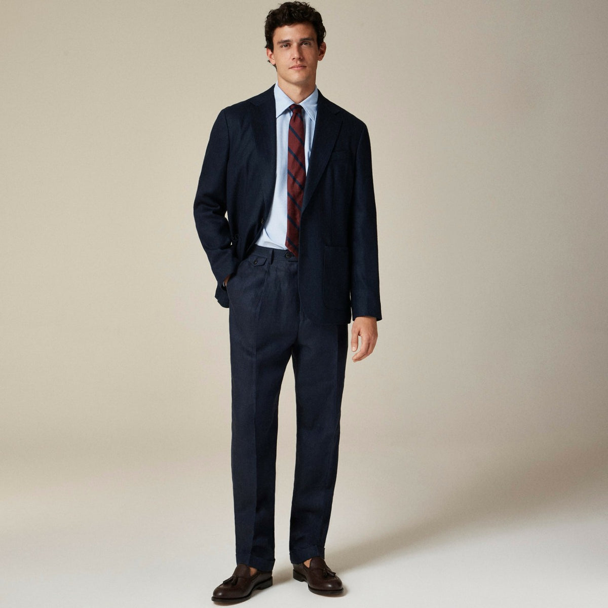 Men Slim Portuguese cotton oxford dress shirt - J.Crew