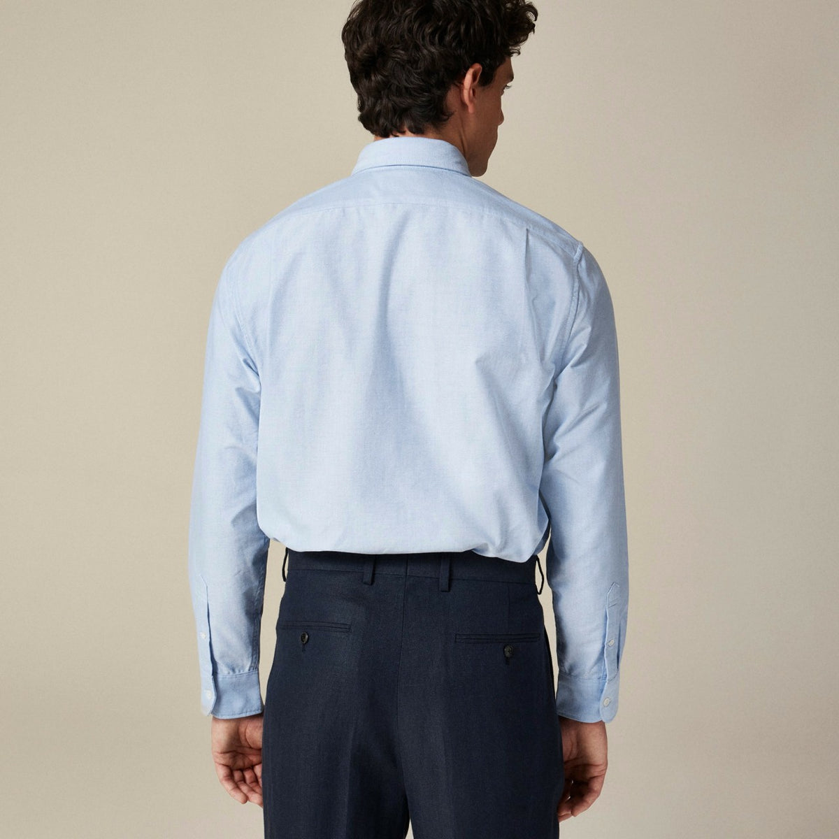 Men Slim Portuguese cotton oxford dress shirt - J.Crew