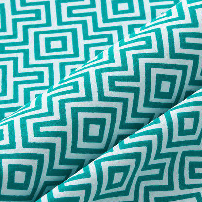 Men 6'' stretch swim trunk in print with ECONYL&reg; nylon - J.Crew