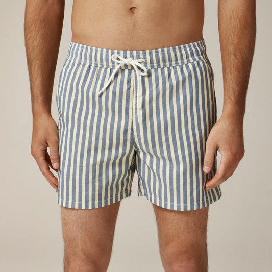 Men 6" swim trunk in cotton-nylon blend oxford - J.Crew