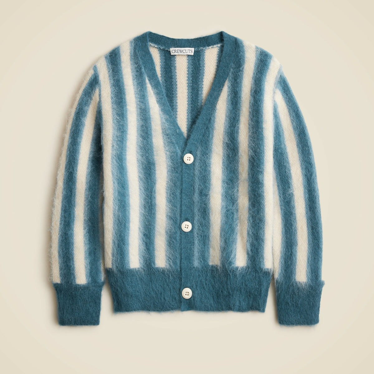 Kids Kids' wool-blend cardigan in stripe - J.Crew