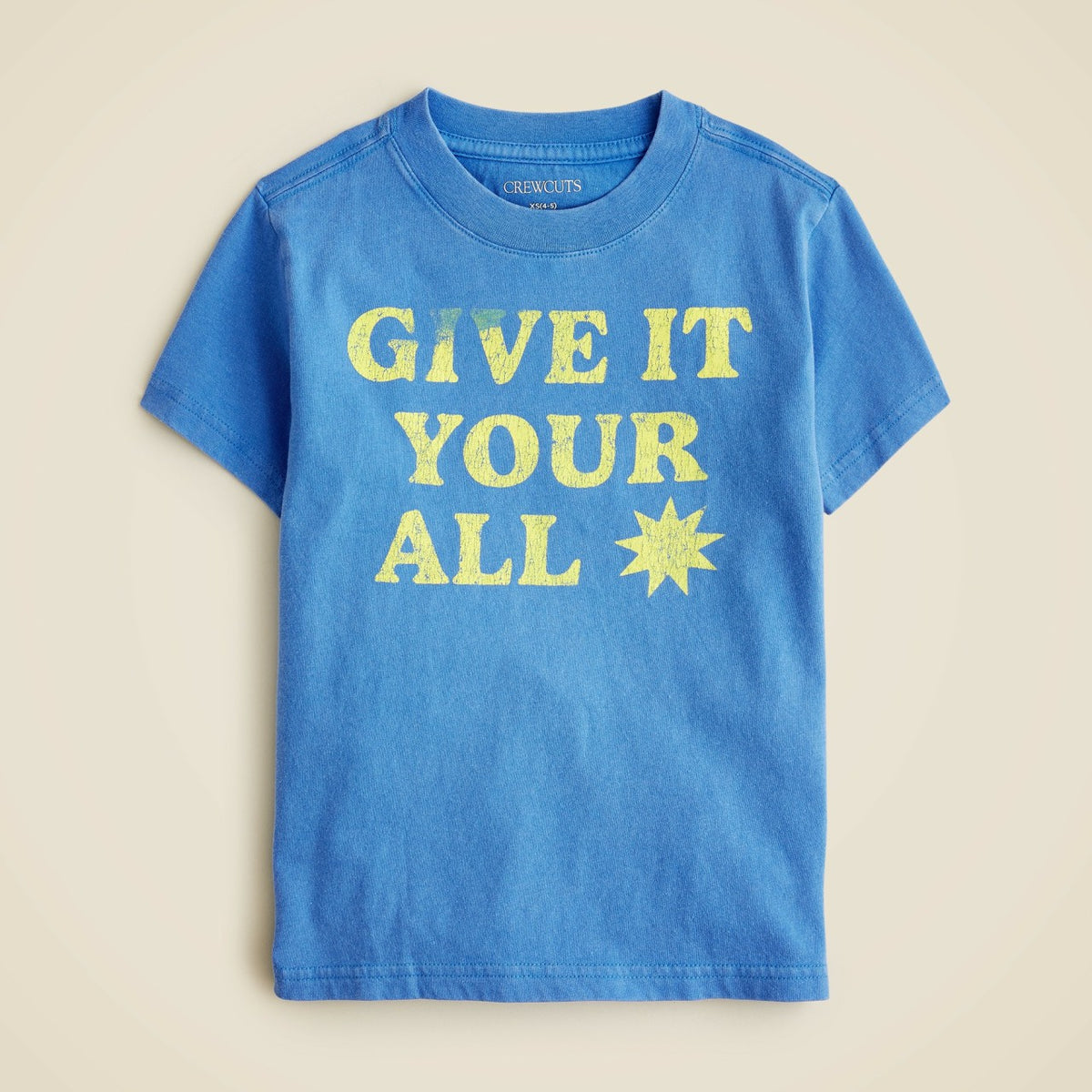 Kids Kids' short-sleeve "Give it your all" graphic T-shirt - J.Crew