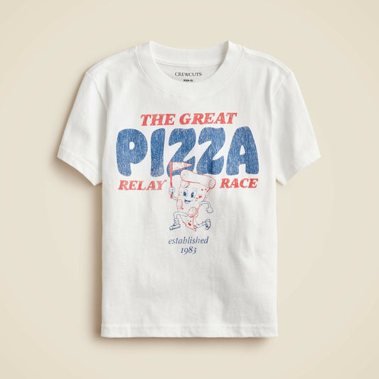 Kids Kids' short-sleeve pizza graphic T-shirt - J.Crew