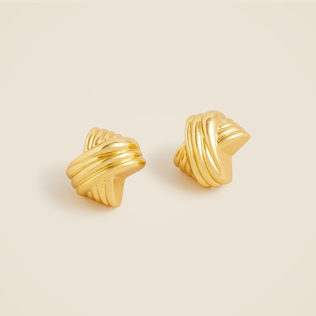 Women Crisscross stud earrings - J.Crew