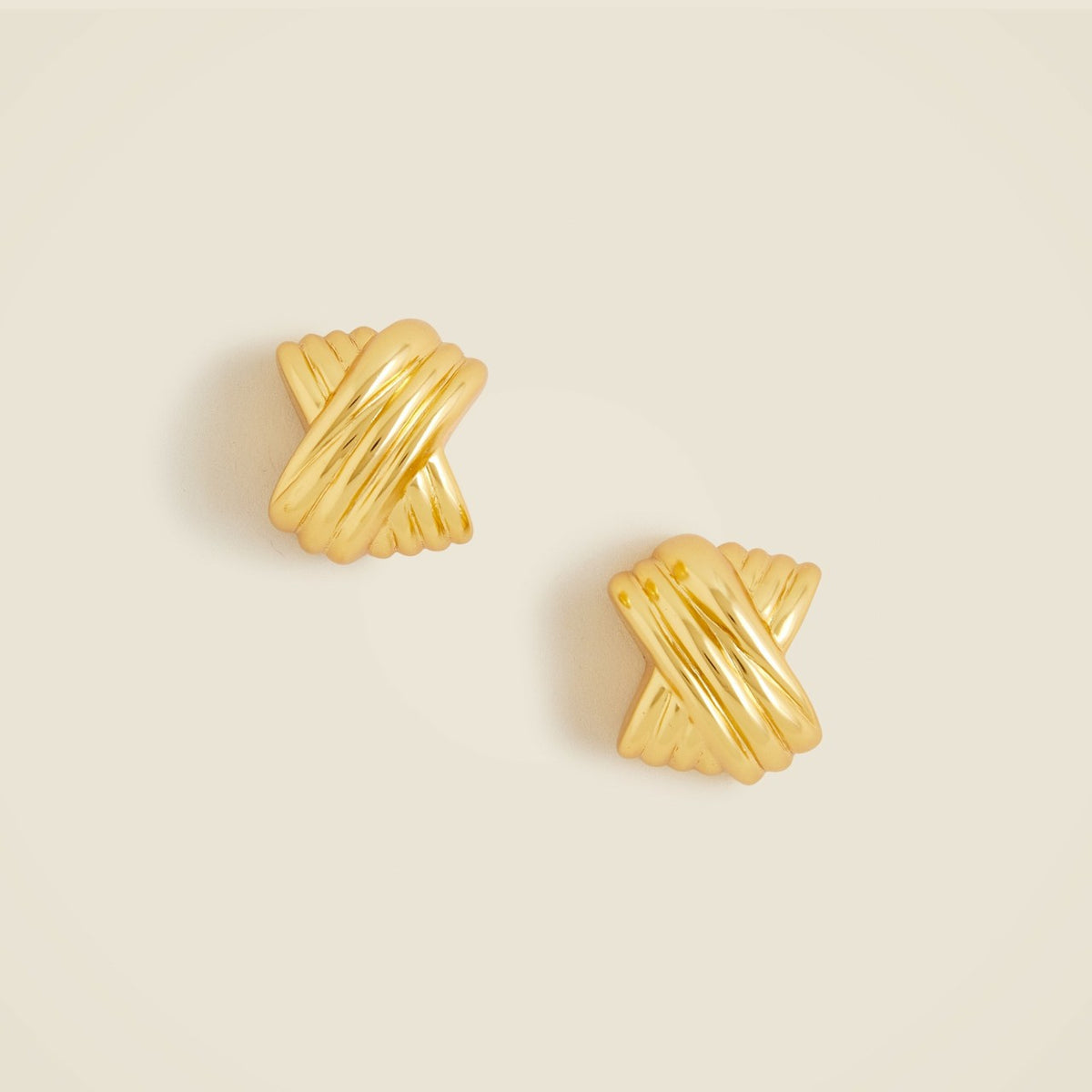 Women Crisscross stud earrings - J.Crew