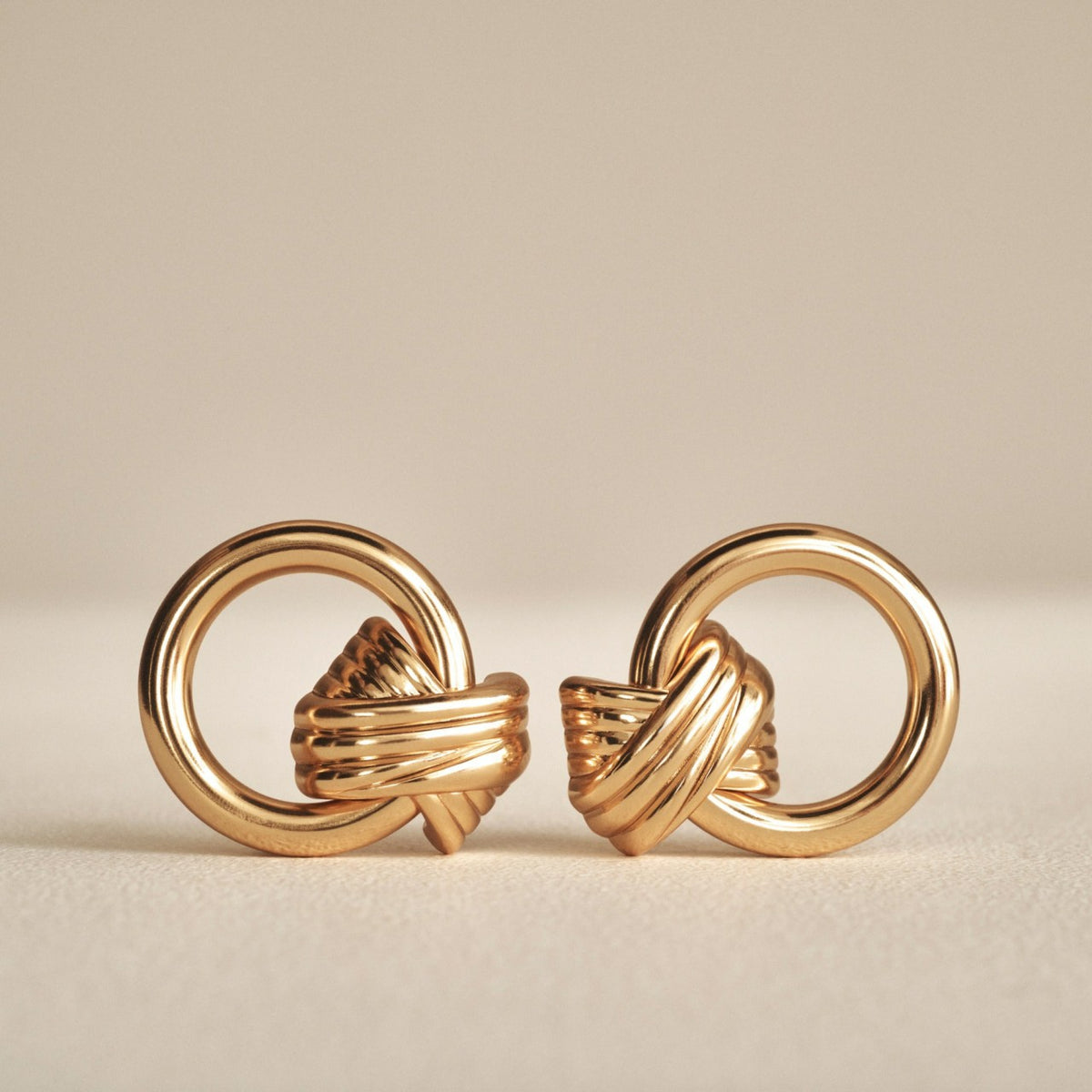 Women Crisscross door knocker earrings - J.Crew