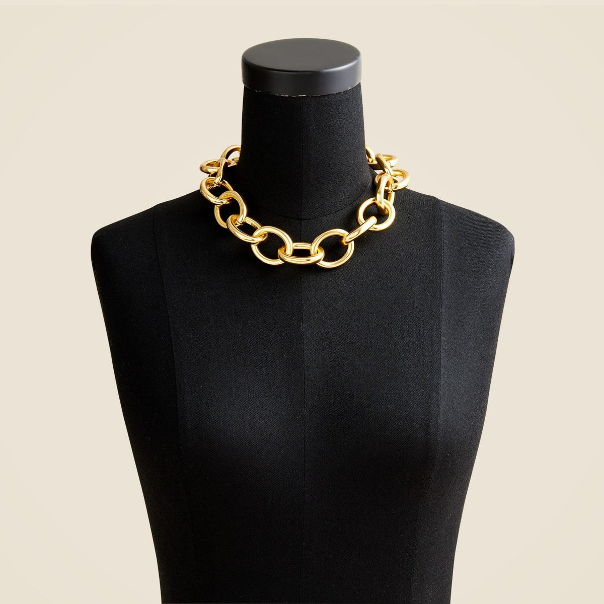 Women Rounded chainlink necklace - J.Crew