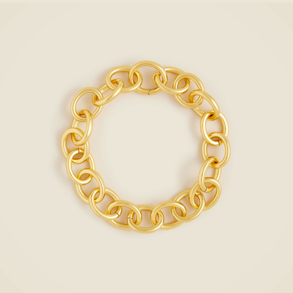 Women Rounded chainlink necklace - J.Crew