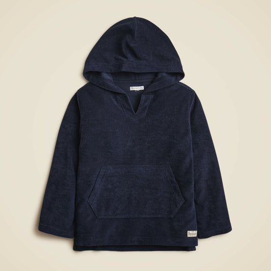 Kids Kids' hooded pullover in towel terry - J.Crew