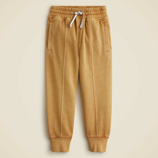 Kids KID by Crewcuts garment-dyed slim-slouchy jogger pant - J.Crew