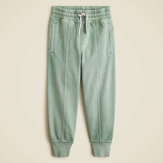 Kids KID by Crewcuts garment-dyed slim-slouchy jogger pant - J.Crew