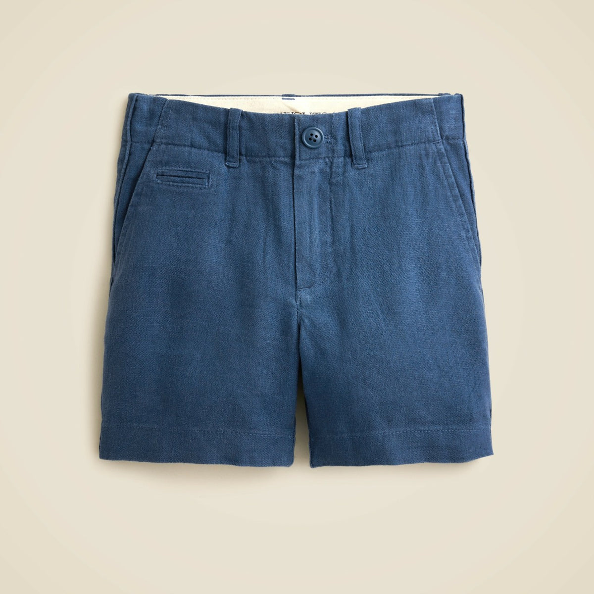Kids Boys' coin-pocket short in linen blend - J.Crew