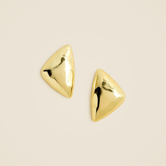 Women Oversized triangle studs - J.Crew