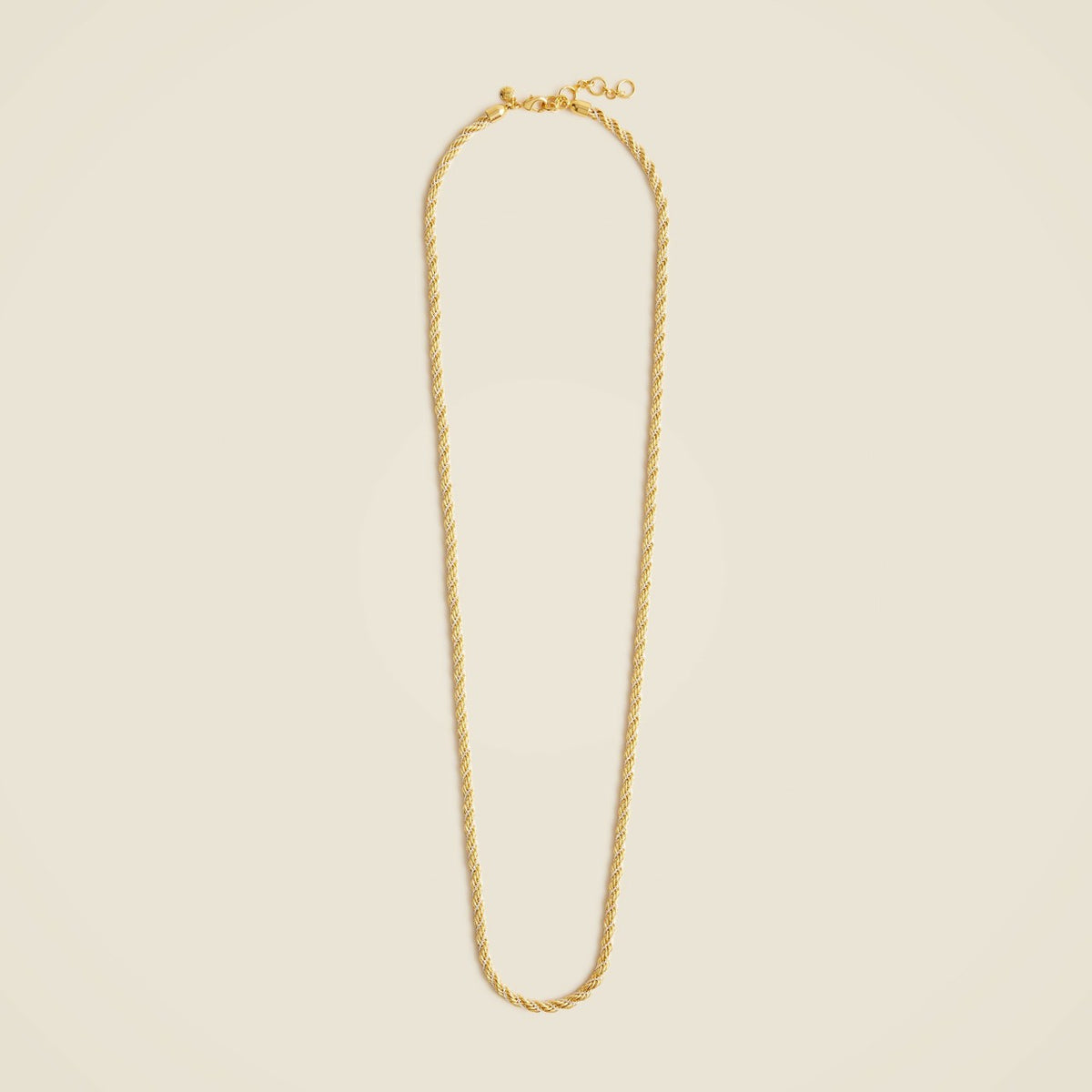 Women Long twist-chain necklace - J.Crew