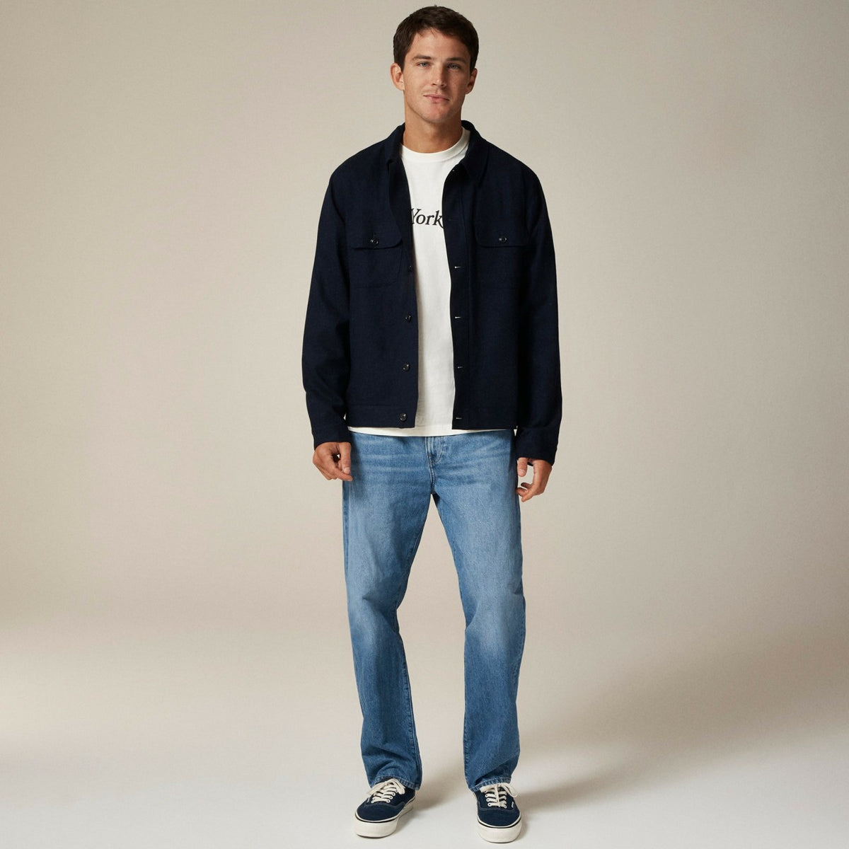 Men Campus jacket in viscose blend - J.Crew