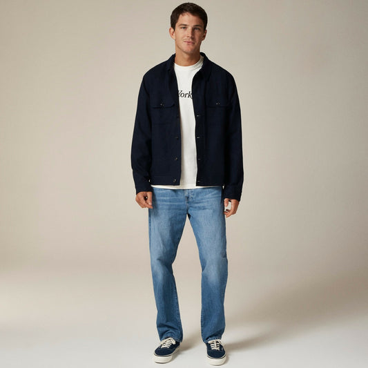 Men Campus jacket in viscose blend - J.Crew