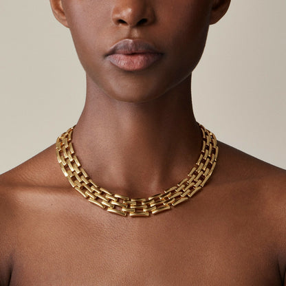 Women Watchband chain necklace - J.Crew