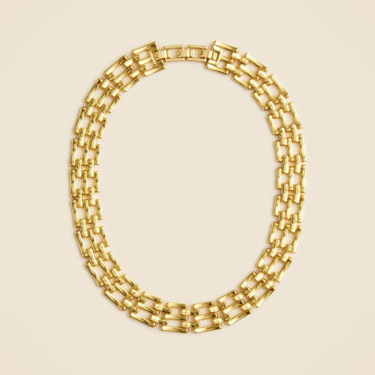 Women Watchband chain necklace - J.Crew