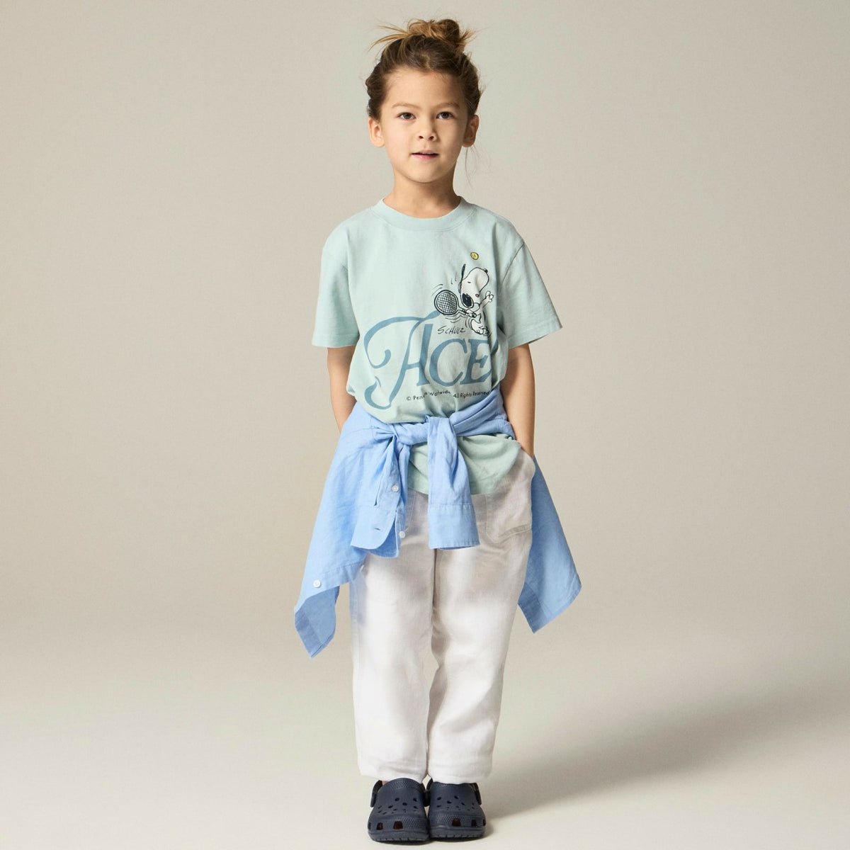 Kids Peanuts&reg; X Crewcuts "Ace" graphic T-shirt - J.Crew