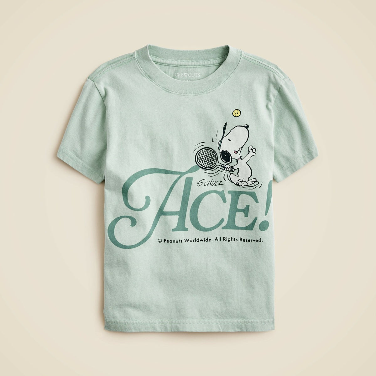 Kids Peanuts&reg; X Crewcuts "Ace" graphic T-shirt - J.Crew
