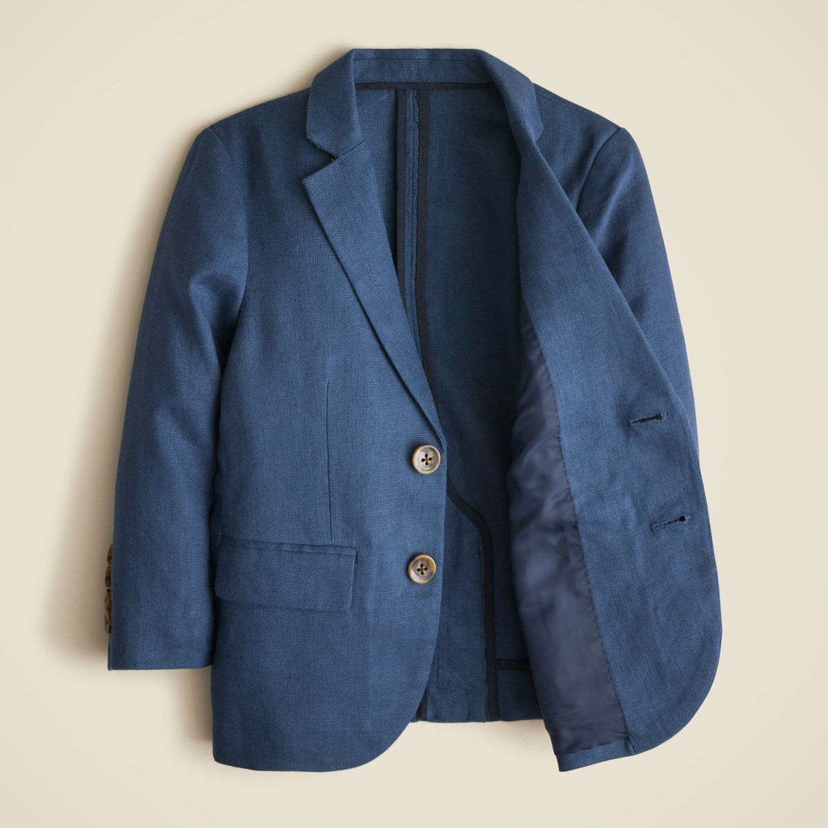 Kids Boys' Ludlow unstructured suit jacket in linen - J.Crew