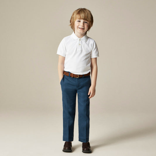Kids Boys' Ludlow unstructured suit pant in linen - J.Crew