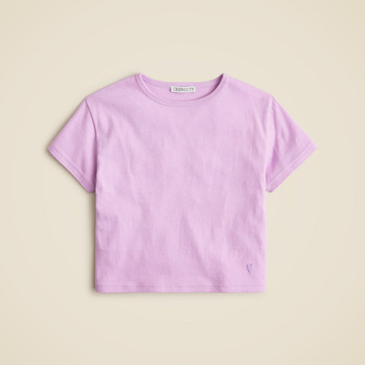Kids Girls' everyday T-shirt in vintage jersey - J.Crew