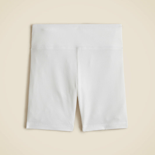 Kids Girls' active bike short in stretchy rib - J.Crew