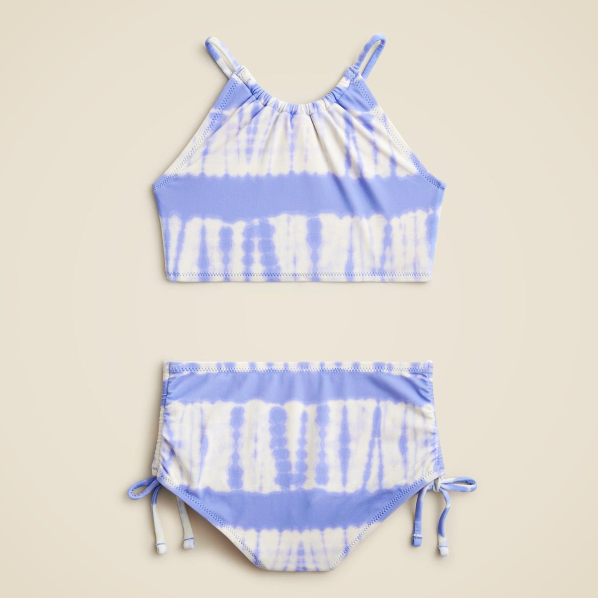 Kids Girls' bow-tie two-piece swimsuit with UPF 50+ fabric - J.Crew