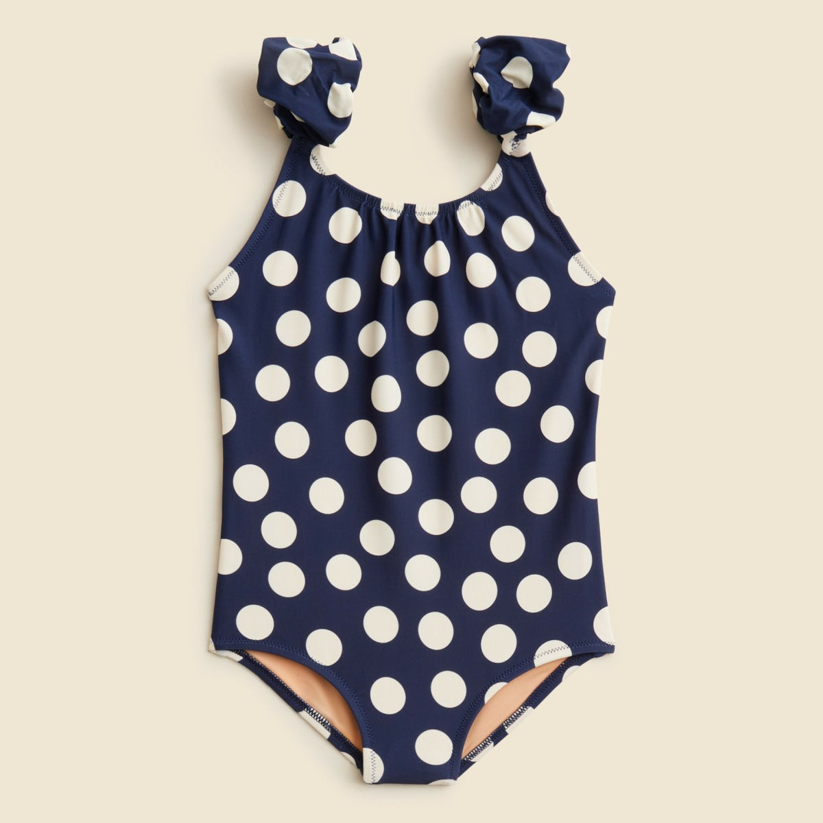 Kids Girls' puff-sleeve one-piece swimsuit with UPF 50+ fabric - J.Crew