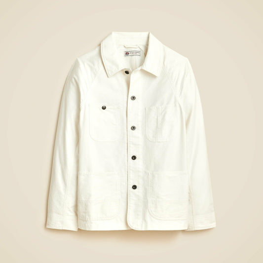 Men Cotton oxford chore jacket - J.Crew