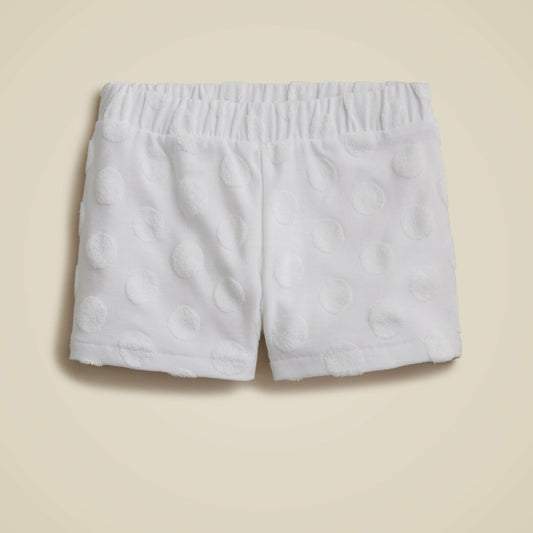 Kids Girls' pull-on short in terry jacquard - J.Crew