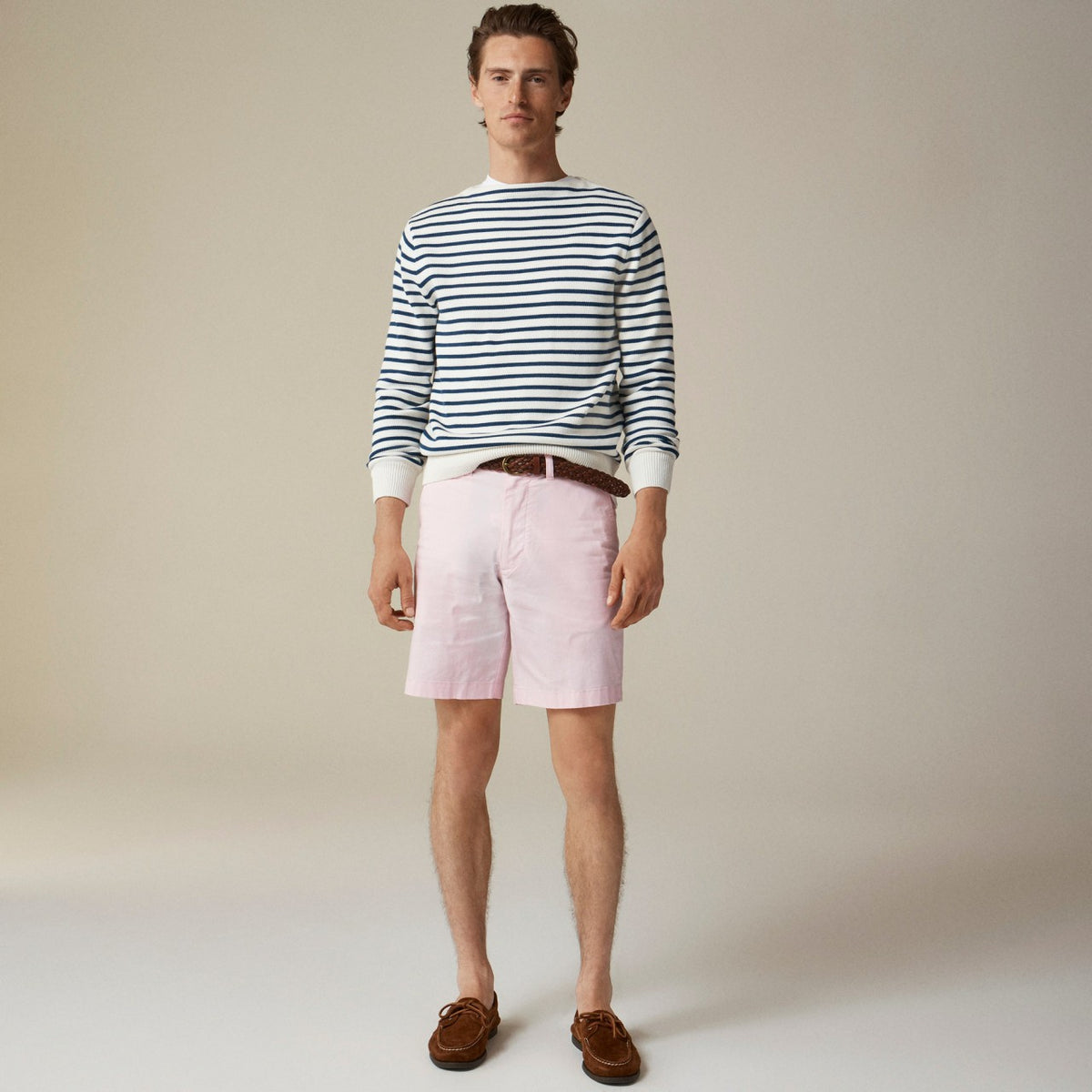 Men 9" Portsider stretch chino short - J.Crew