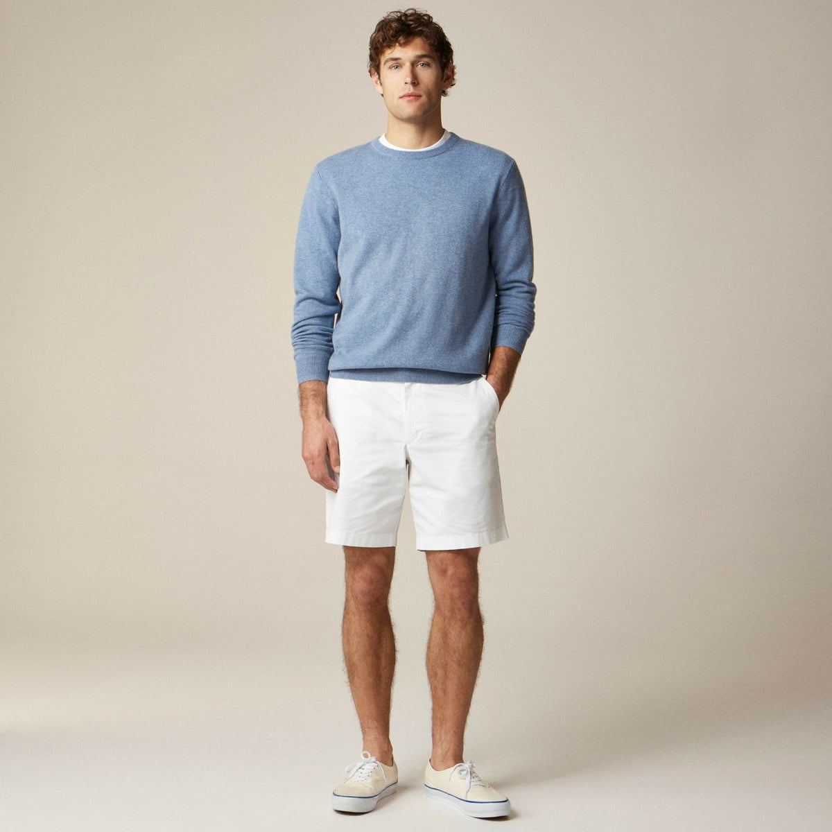 Men 9" Portsider stretch chino short - J.Crew