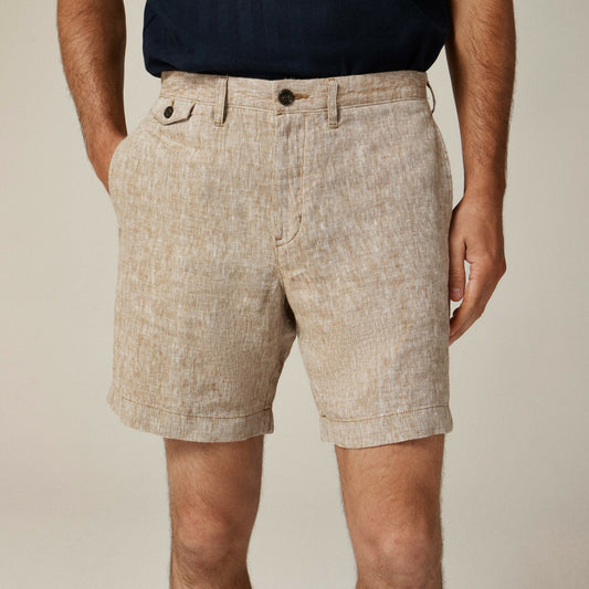 Men 8.5" linen short - J.Crew