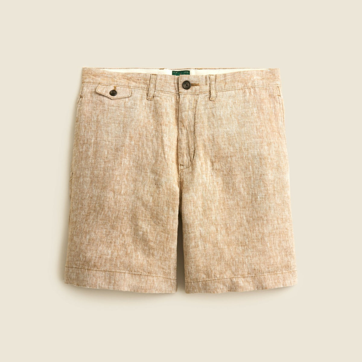 Men 8.5" linen short - J.Crew