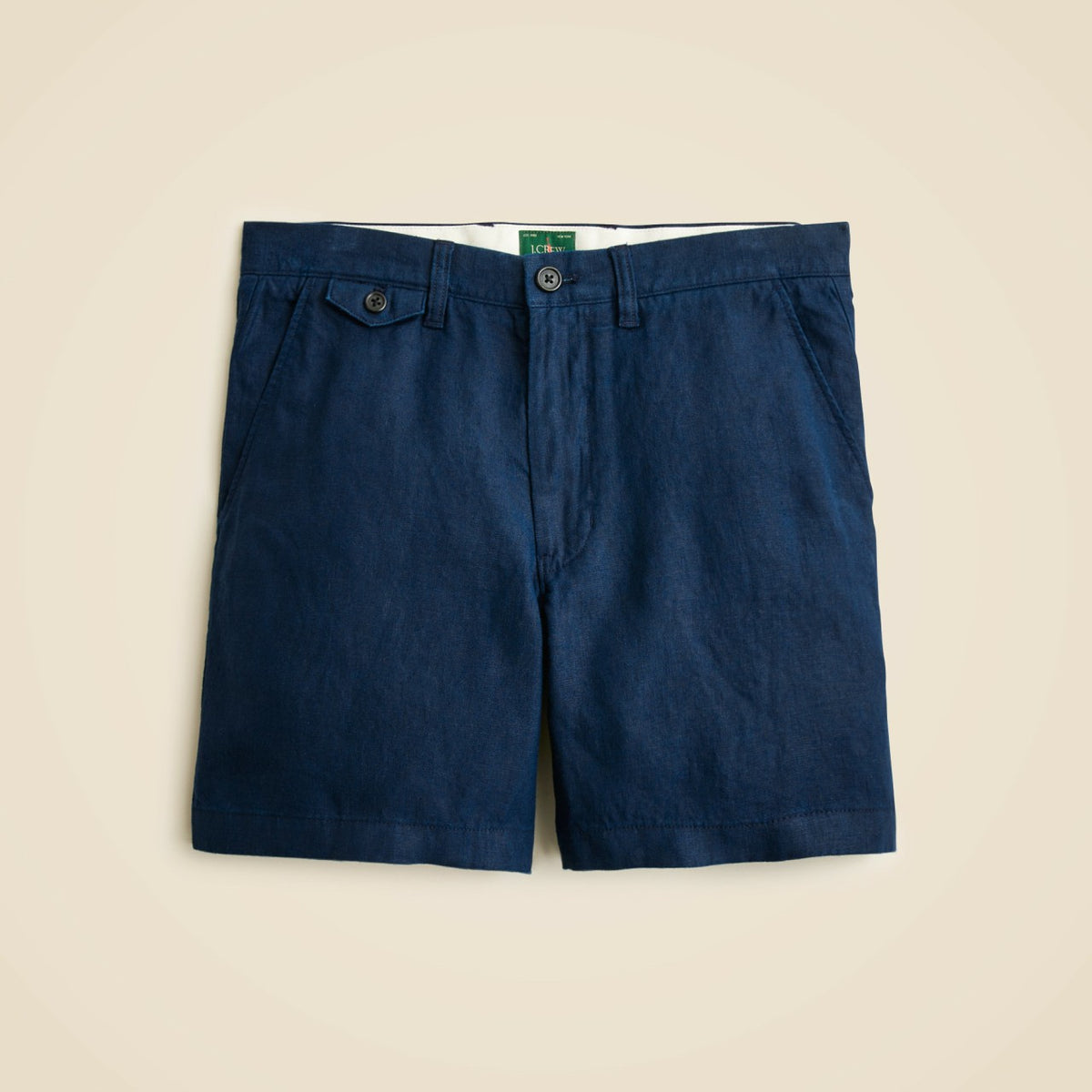 Men 7" linen short - J.Crew